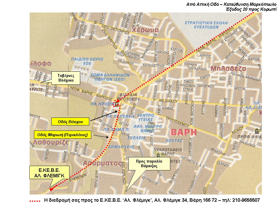 Area map